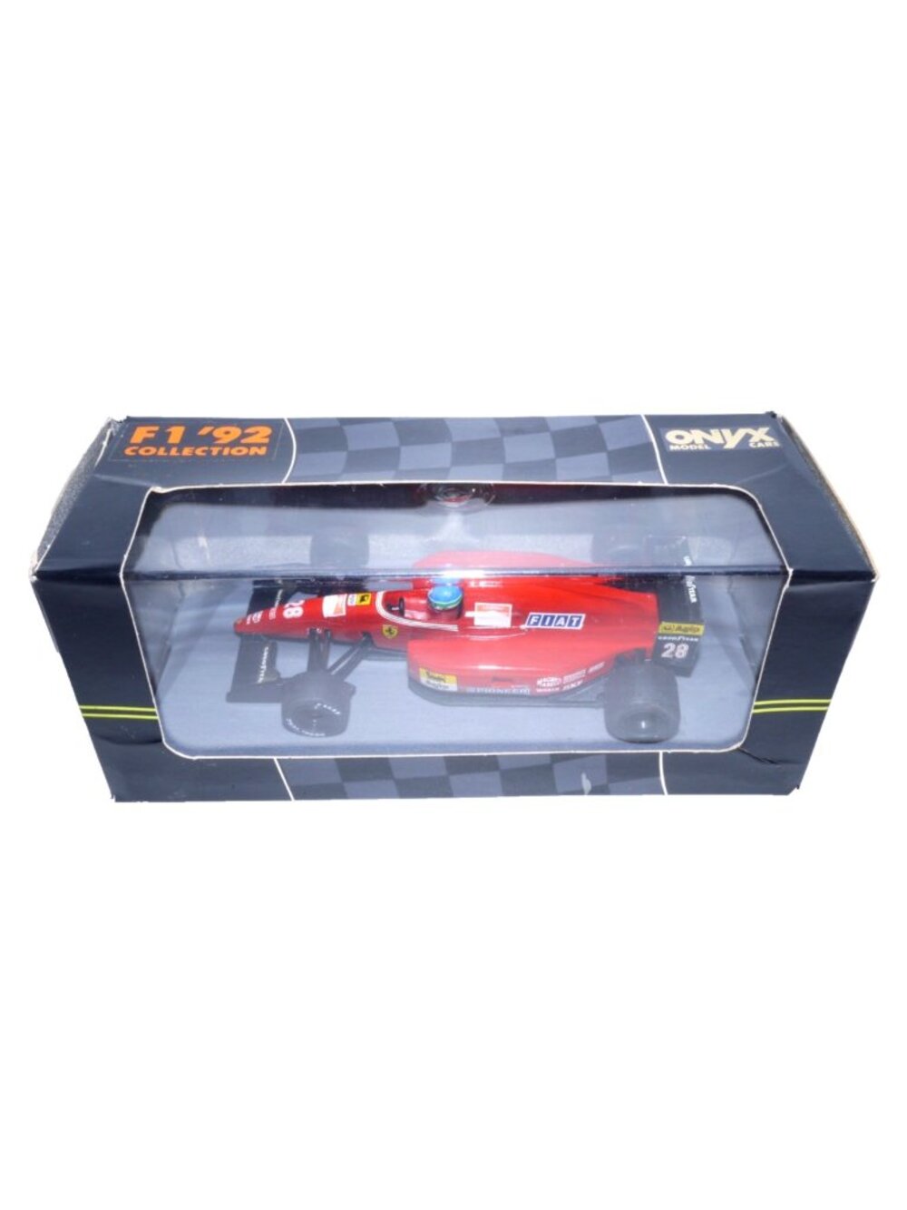 ONYX diecast 4" F1 race car #138 Ferrari F92A Ivan Capelli New 1992 Box Dmg